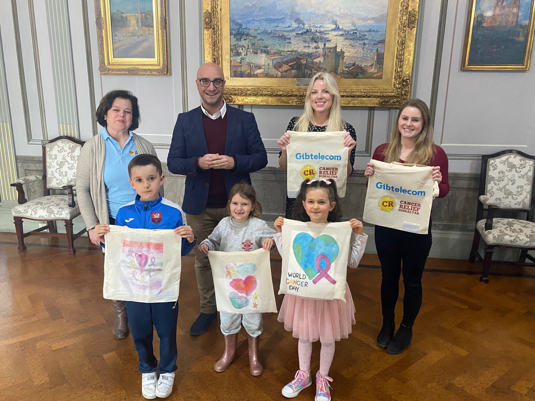 Local children celebrated by Gibtelecom in aid of Cancer Relief Gibraltar Image